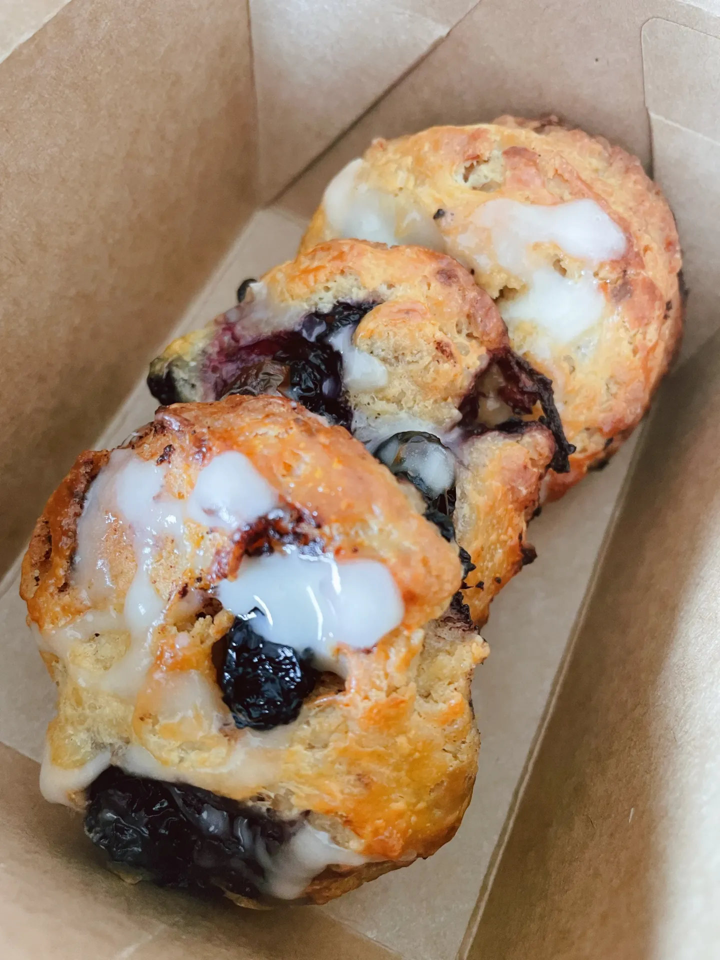 [PAS-003] Sourdough Lemon Blueberry Poppy Seed Scones