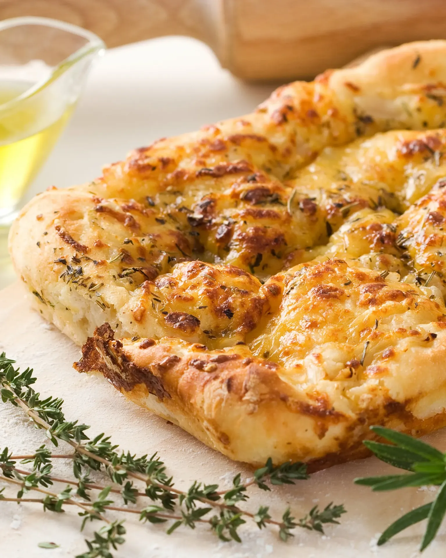 [BRD-011] Sourdough Lemon Herb & Parmesan Focaccia